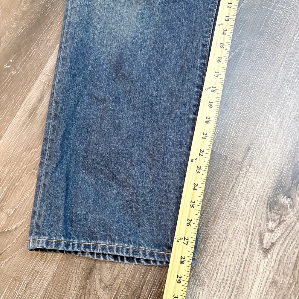 Polo Ralph Lauren Jeans Mens 44x30 Blue Classic Fit 867 Denim Designer - Picture 9 of 10